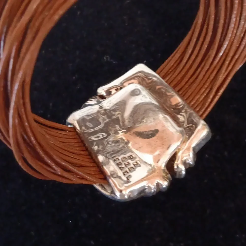 Or Paz Sterling Magnetic Bracelet
